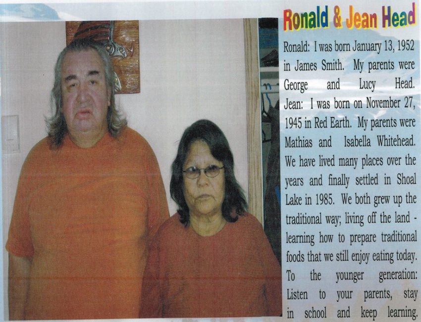 Ronald & Jean Head